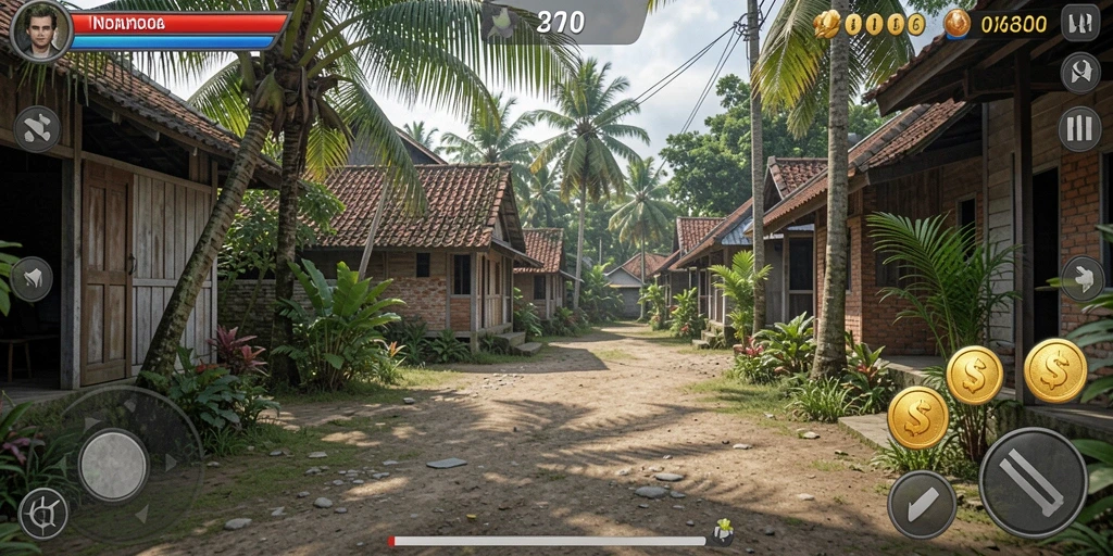 Level menantang dengan misi yang bervariasi.
