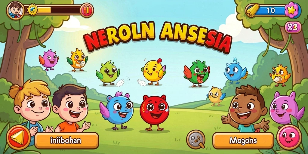 Screenshot aksi dalam game yang menegangkan.