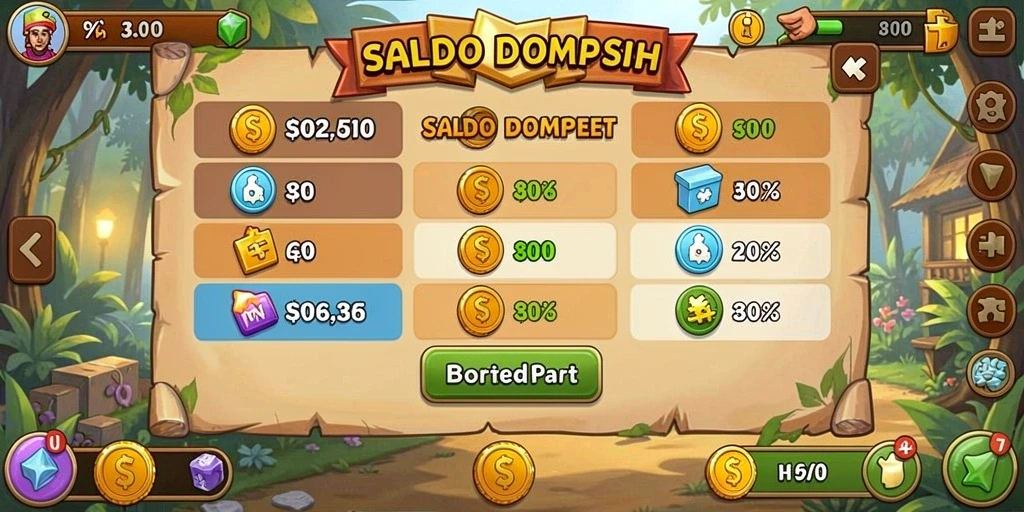 Fitur multiplayer yang memungkinkan permainan bersama teman.