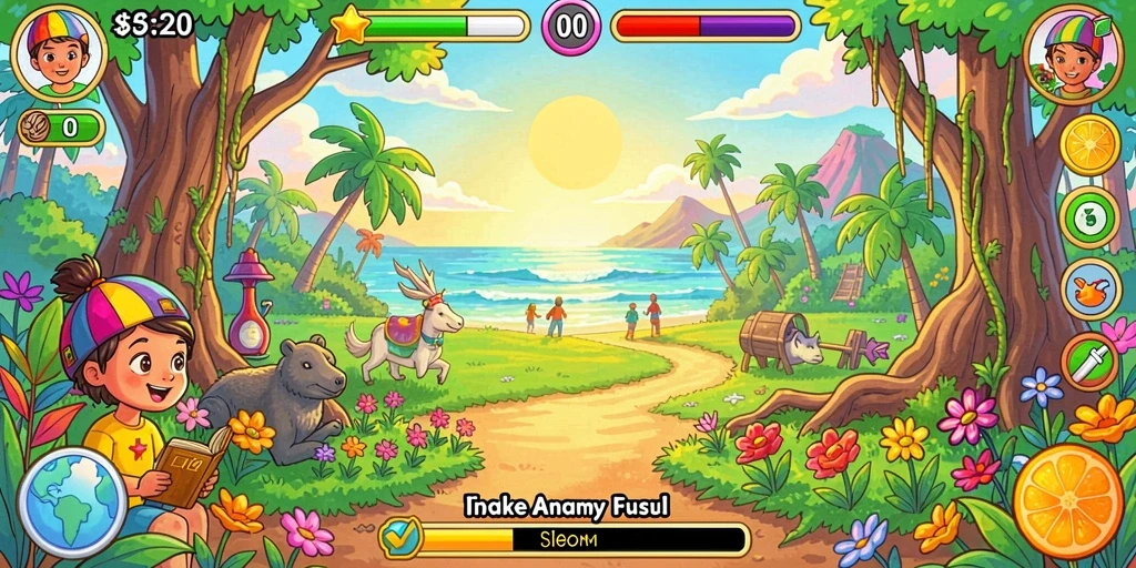 Gameplay VESPA69 dengan aksi seru.