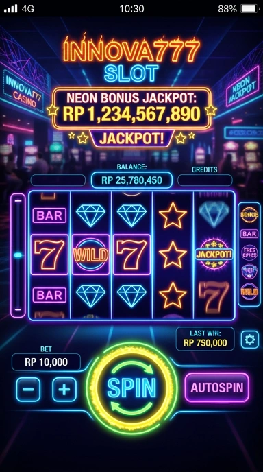 lnova777 — layar beranda
